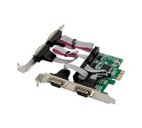 Yarryuter Carte D'Extension ST310 PCIe X1 CH384L 4S avec 4 Ports DB-9 Pin RS232 COM, Multifonction et Pratique, comme Indiqué