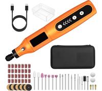 Yarryuter Chargement USB avec 36 Accessoires, Outil Rotatif Électrique Polyvalent pour Ponçage, Polissage, Perçage, Sculpture