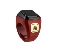 Yarryuter Compteur D'Anneau de Doigt de Prière pour Rappel de Temps de Culte. Compte 20mm, Couleur Claret.