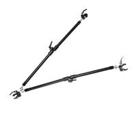 Yarryuter Connecteur D'Attelage de Remorque de Vélo, Attelage de Remorque de Vélo Universel avec des Pinces à Libération pour Chariot de Camping Portable.