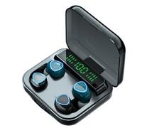 Yarryuter Écouteurs sans M22 pour Couple, Écran Tactile Numérique, Écouteurs Bluetooth, Doubles Écouteurs Antibruit