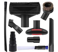 Yarryuter Ensemble de Buses D'Aspirateur, Accessoires pour Aspirateur, Adaptateur Sec/Humide, Buse D'Aspirateur 32-35 Mm, Suceur Plat Flexible