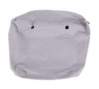 Yarryuter Insertion de Toile Solide ImperméAble Doublure IntéRieure Insertion de Poche à GlissièRe pour Sac à Main O Sac O Sac Gris Clair