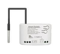 Yarryuter Interrupteur de Température Intelligent APP WIFI Thermostat de Surveillance 10A Module Relais Wifi 1CH DC 7-32V