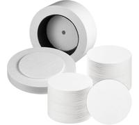 Yarryuter Kit D'Outils DIY pour la Fusion Du Verre avec Grand Four à Micro-Ondes, 50 Pièces de Papier de Four, Pot en Verre, Poterie pour Usage Domestique.