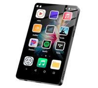 Yarryuter Lecteur MP3 WiFi Bluetooth 5.0 MP5 Lecteur 4.0 Pouces Écran Tactile Système Intelligent Android Lecteur de Musique MP4