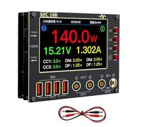 Yarryuter Mesure de Tension de L'Amètre de Forme D'Onde avec TestLead, pour la Réaction Du Téléphone Mobile