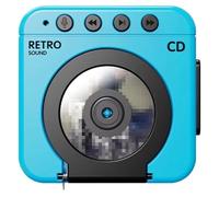 Yarryuter Mini Lecteur CD, Lecteur de Cassettes, Porte-Clés, Tourne-Disque Vintage, Support de Rangement pour Clés, Sac de Poche, Pendentif