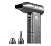 Yarryuter Mini Sèche-Peinture Sans Souffleur pour Peinture Acrylique avec 3 Buses, 5 Vitesses Réglables pour Art Fluide, Coulée Acrylique