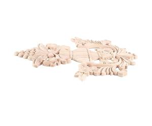 Yarryuter Miniature en Bois Vintage Bois Sculpté Coin DéCalcomanie Applique Murale Meubles de Maison Meubles Muraux Portes DéCoratives
