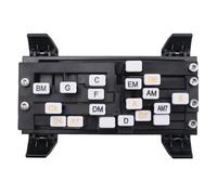 Yarryuter Outil D'Aide à L'Apprentissage de la Guitare Entraîneur D'Accords de Guitare Aide à la Pratique de la Guitare Système D'Apprentissage Pédagogique pour Débutant en Guitare Noir