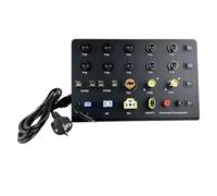 Yarryuter Panneau de Test de Phare de Voiture HID Xenon LED Ampoule T10 W5W Festoon C5W T20 7443 H1 H3 H7 H4 9005 Testeur Prise UE