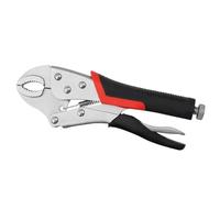 Yarryuter Pince-Étau de 5 Pouces, Outils de Soudage Multifonctions, Pince-Étau, Pince à Bec Long Droit, Pince à Mâchoires Courbées