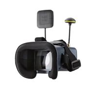 Yarryuter Récepteur 5,8 G 40 Canaux Lunettes FPV 4,3 Pouces avec DVR Recherche Automatique Bande de Course pour Drone FPV RC Quadcopter Avion