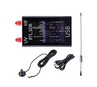 Yarryuter Récepteur SDR 100KHz-1.7GHz Bande Complète UV HF RTL-SDR Récepteur USB Radio Logicielle à Large Bande à Ondes Courtes