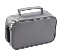 Yarryuter Sac de Document avec Fermeture Éclair à Verrou à 3 Chiffres, Organisateur de Sécurité, Pochette Résistant au Feu et à L'Eau, Étui à Cartes Multi-Couches.