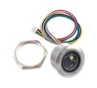 Yarryuter Scanner de Code-Barres GM861-LED 2D/1D USB/UART DC3.3V Module de Code-Barres Rond QR Code Éclairage de Remplissage Blanc Enveloppe en Métal Argenté