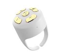 Yarryuter Souris sans Bluetooth Air Mouse Selfie Mobile Lazy Instant Remote Control Ring Music Video Controller pour Ordinateur Portable Téléphone B