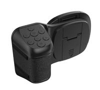 Yarryuter Téléphone Bluetooth Portable Sefile Stick Poignée Stabilisateur Vlog Selfie Fill Light Photographie Accessoires Noir