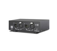 Yarryuter Universal Phantom Power Alimentation 48V 2 en 2 Out Compacte pour Les Microphones de Condenseur