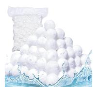 YARUJING 700g Boules De Filtre De Piscine Réutilisables Balles Filtrantes Boule De Coton pour Filtre Piscine Balle Filtrante Piscine Convient à Divers Systèmes De Filtratio.