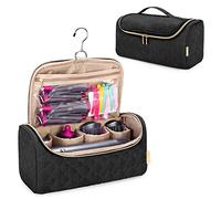 Yarwo Sac de Voyage Compatible avec Dyson Airwrap Complete, Sac de Rangement pour Airwrap Volume, Shape Styler et Accessoires, Noir