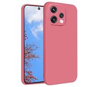 Yarxiawin Étui pour Realme GT 8 Pro, Léger Housse Touch Doux Soyeux pour Realme GT 8 Pro Coque Silicone Mince Antichoc Esthétique Case Mignon Anti-Traces (Givré Rouge)