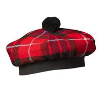 Yas Bonnet écossais Tam o' Shanter Tammy Jimmy Bonnet Plat dans de Nombreux Tartans, Fraser., Taille Unique