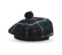 Yas Bonnet écossais Tam o' Shanter Tammy Jimmy Bonnet Plat dans de Nombreux Tartans, Mackenzie, Taille Unique