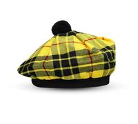 Yas Bonnet écossais Tam o' Shanter Tammy Jimmy Bonnet Plat dans de Nombreux Tartans, Macleod de Lewis, Taille Unique
