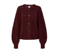 YAS Cardigan 'YASJOHI' lie de vin, Taille XXL