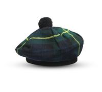 Yas Chapeau écossais Tam o' Shatner Tammy Jimmy Flat Bonnet dans de Nombreux Tartans, Gordon., Taille Unique