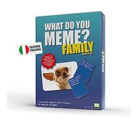 Yas Games - What Do You Meme Family - Le Seul en Italien - Party Game pour 3 Joueurs ou Plus à partir de 8 Ans