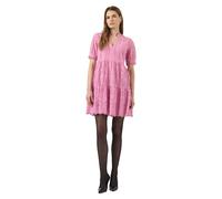 Yas Holi Short Sleeve Short Dress Rose XS Femme
