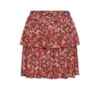 YAS Jupe 'FREYA' bleu / orange / rouge / blanc, Taille 38