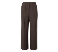 YAS Pantalon 'YASREEMAJ' chocolat, Taille 40