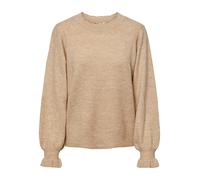 YAS Pull-over 'BALIS' beige foncé, Taille XS