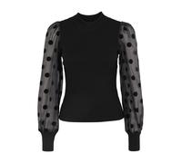 YAS Pull-over 'YASDotme' noir, Taille L