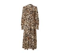 YAS Robe-chemise 'ALIRA' beige / cognac / noir, Taille 42