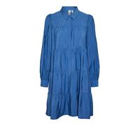 YAS Robe-chemise 'PALA' bleu, Taille 34