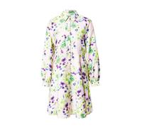YAS Robe-chemise 'YASKaya' roseau / jade / violet clair / violet foncé, Taille 46