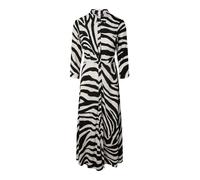 Yas Savanna Long Shirt 3/4 Sleeve Long Dress Beige,Noir L Femme