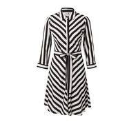 YAS Robe-chemise 'YASSavanna' noir / blanc, Taille 38