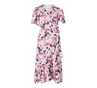 YAS Robe d’été 'YASThea' violet / bleu violet / rose / blanc naturel, Taille 38