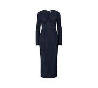 Yas Olinda Long Sleeve Midi Dress Bleu 38 Femme