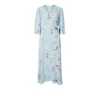 YAS Robe 'YASSavanna' bleu clair / jaune pastel / vert / rose, Taille 34