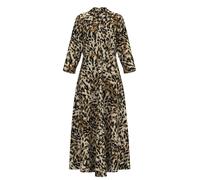 YAS Robe 'YASSavanna' marron / cappuccino / noir, Taille 34