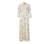 Yas Savanna Long Shirt 3/4 Sleeve Long Dress Beige,Blanc 2XL Femme