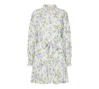YAS Yastilera Ls Shirt Dress S. Noos tilera Robe, Star White, 42 Femmes