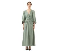Yas Thea 3/4 Sleeve Long Dress Vert 38 Femme